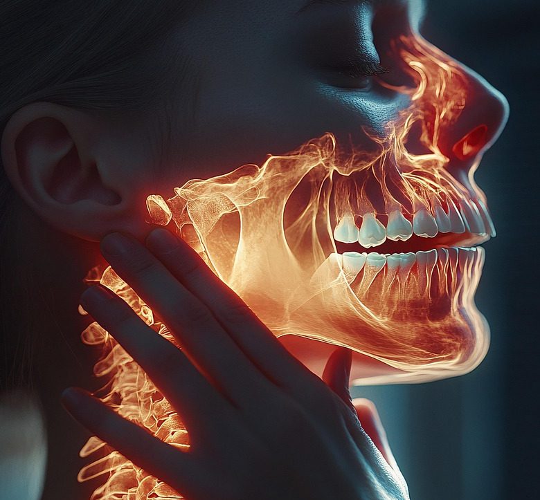 Custom night guard for bruxism teeth clenching treatment