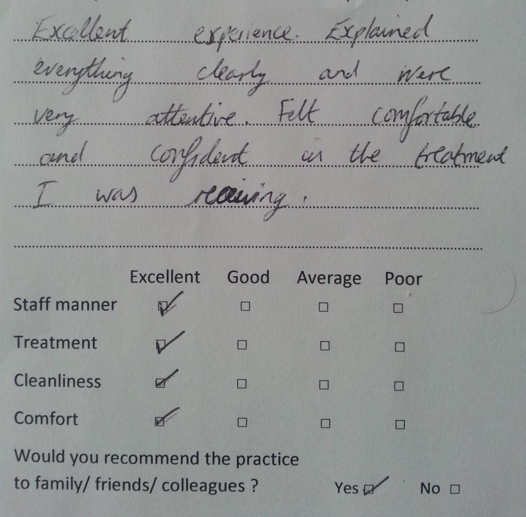 excellent greenford dentist review