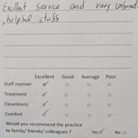 excellent dentist review