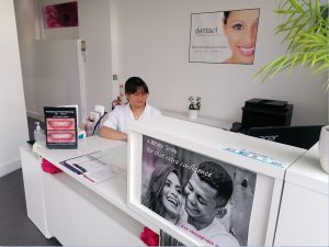 dental practice reception in greenford ealing